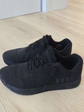 NOBULL Black Men's Trainer Knit Sneakers